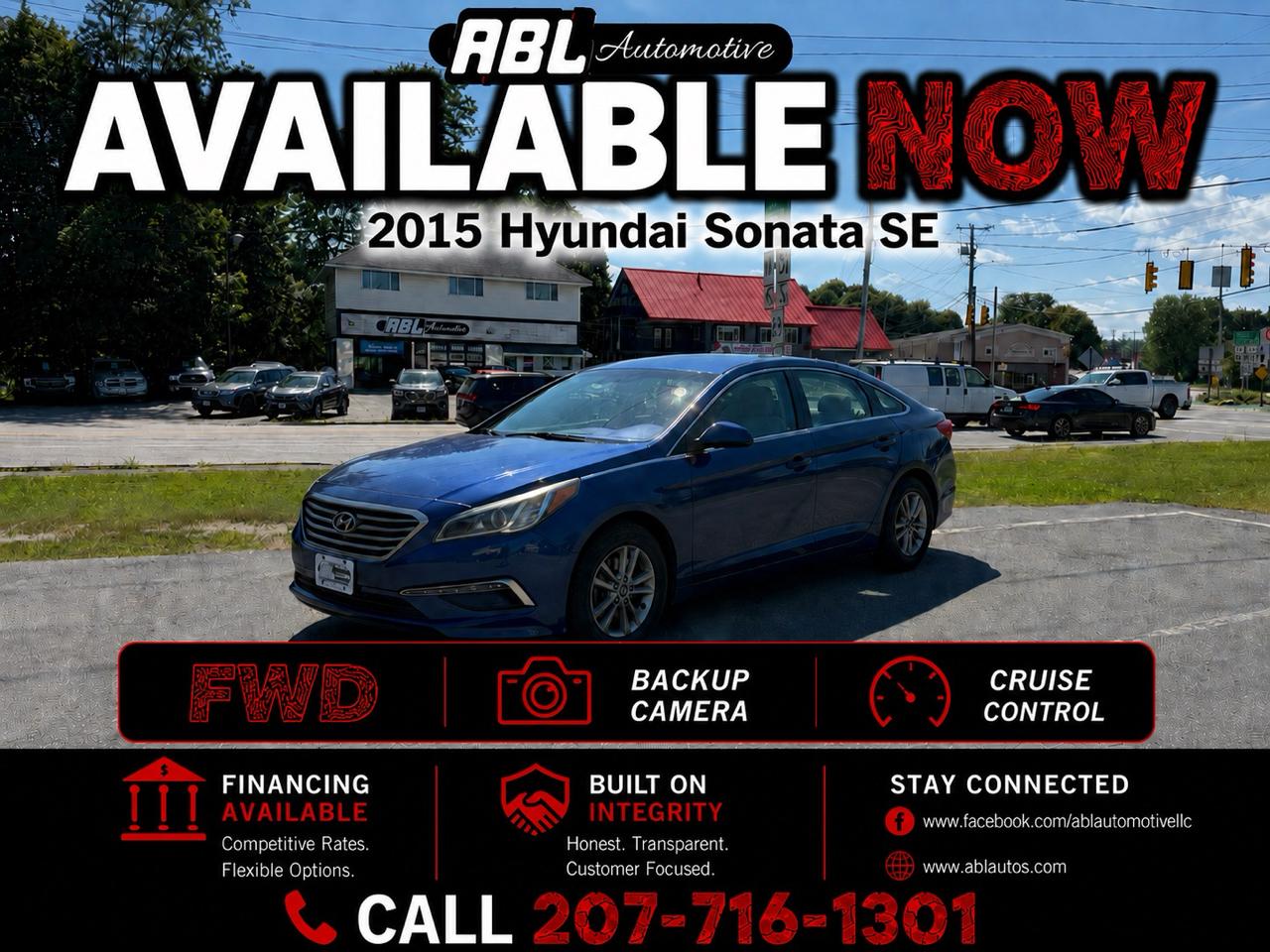 2015 Hyundai Sonata 4dr Sdn 2.4L SE PZEV