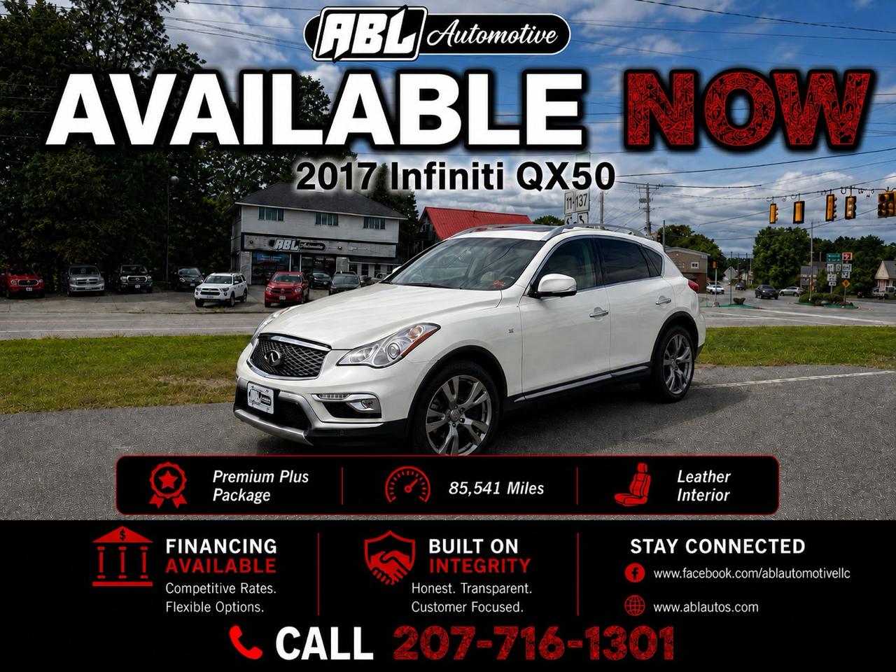 2017 Infiniti QX50 AWD