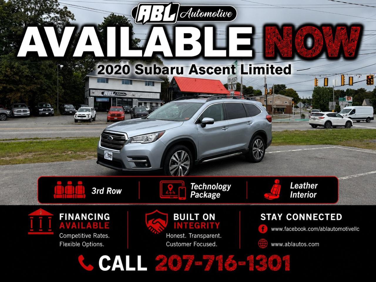 2020 Subaru Ascent Limited 7-Passenger