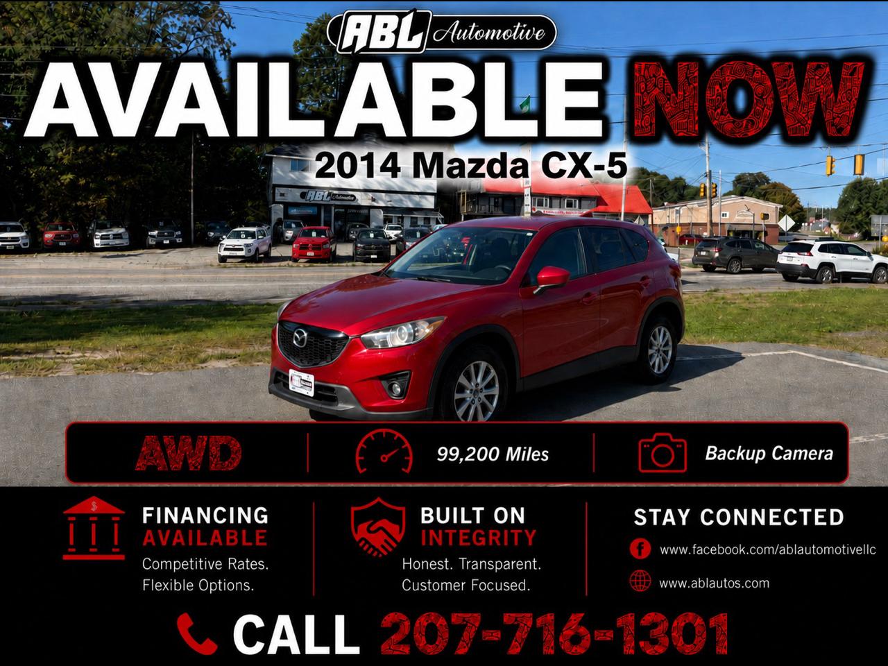 Mazda CX-5 AWD 4dr Auto Touring 2014