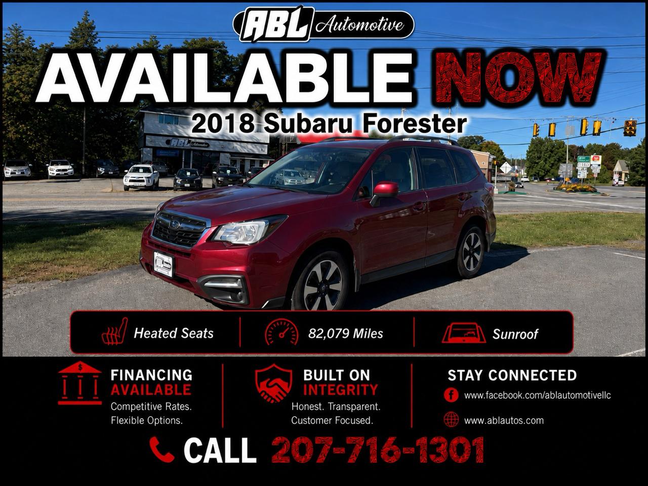 2018 Subaru Forester 2.5i Premium CVT