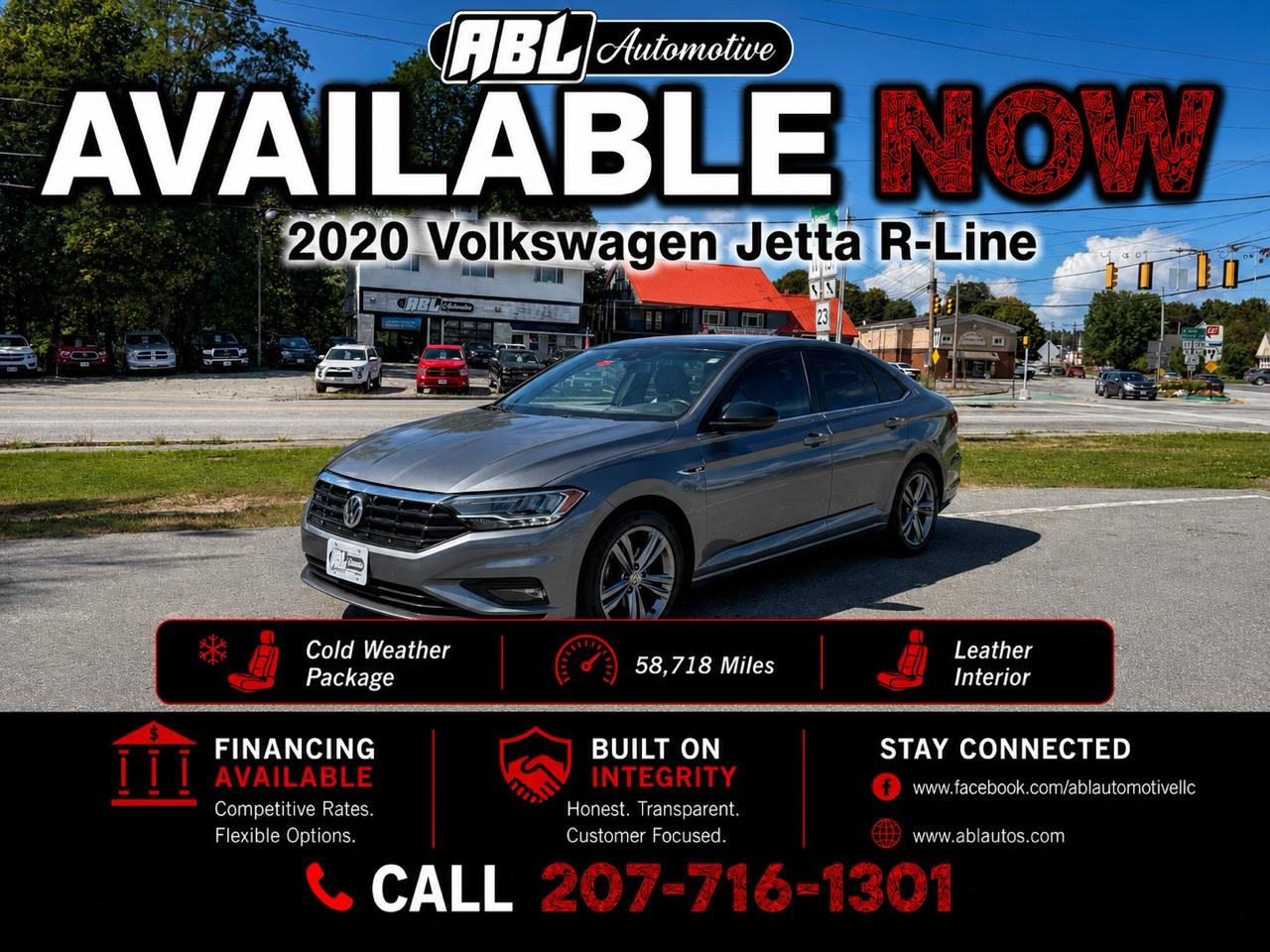 Volkswagen Jetta R-Line Auto w/SULEV 2020