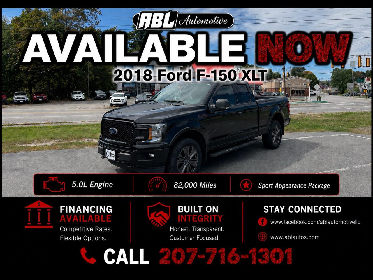 2018 Ford F-150 XLT 4WD SuperCab 6.5' Box