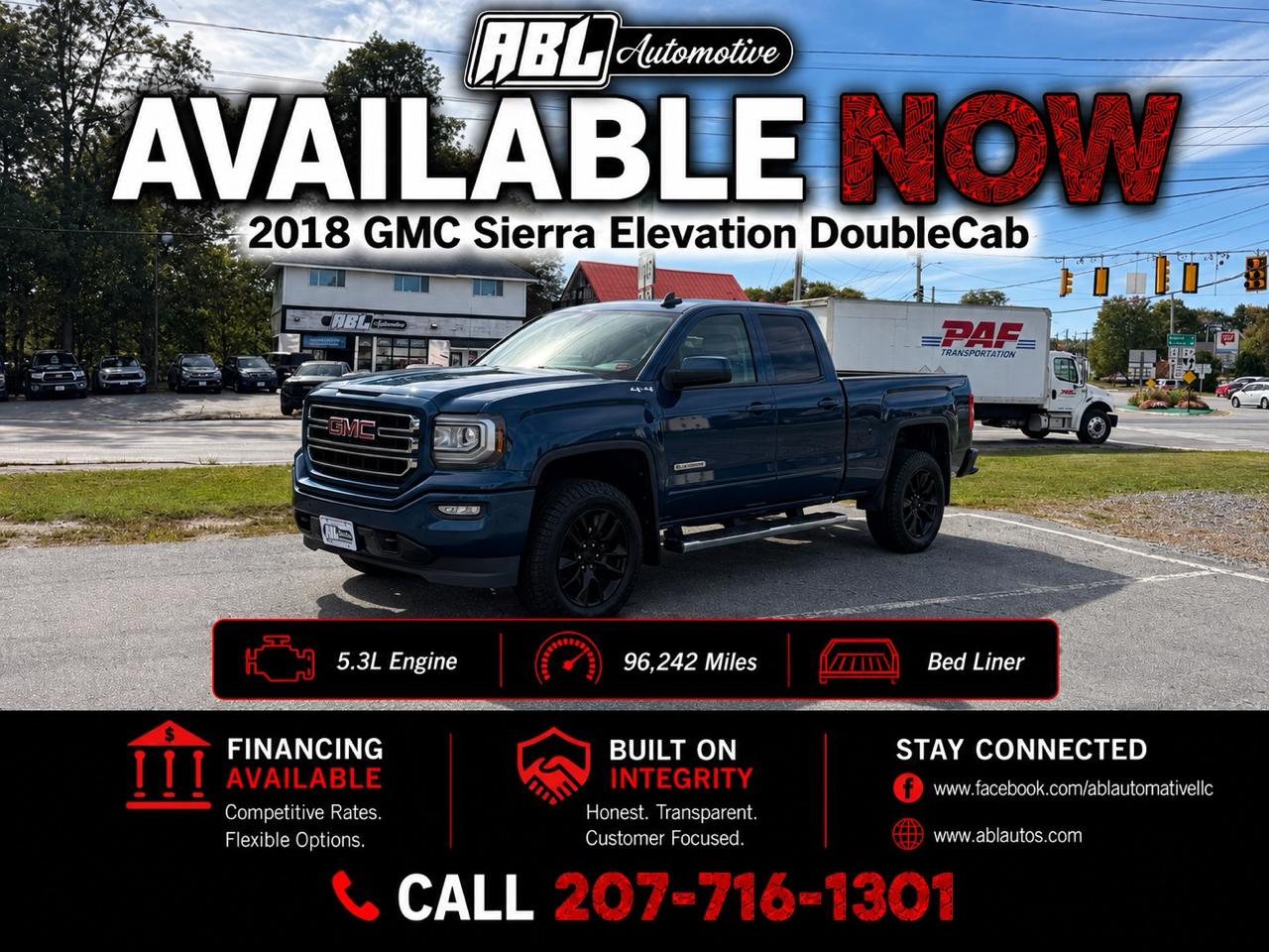 2018 GMC Sierra 1500 4WD Double Cab 143.5"