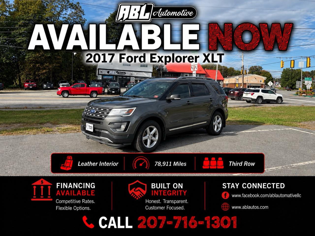 2017 Ford Explorer XLT 4WD