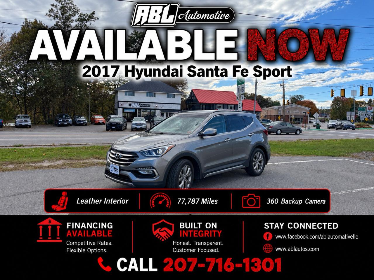 2017 Hyundai Santa Fe Sport 2.0T Ultimate Auto AWD