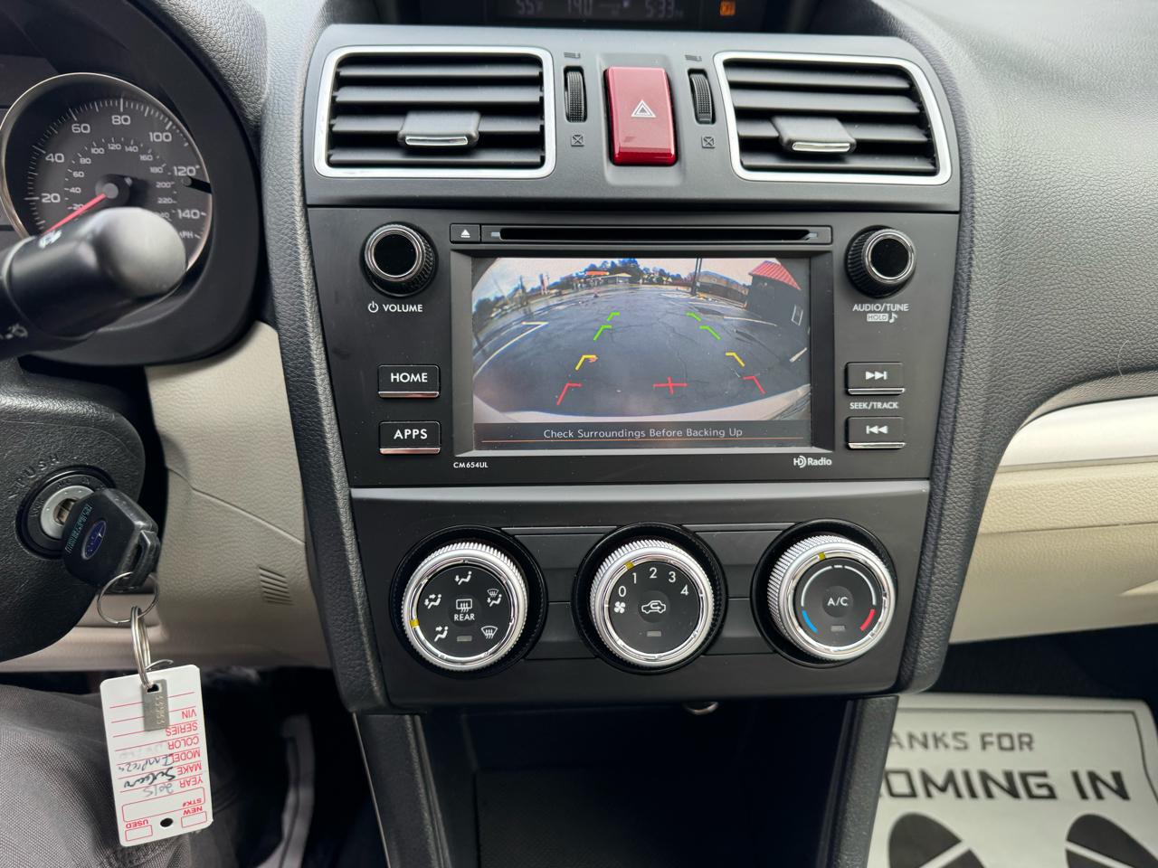 Subaru Impreza Sedan 4dr Man 2.0i 2015