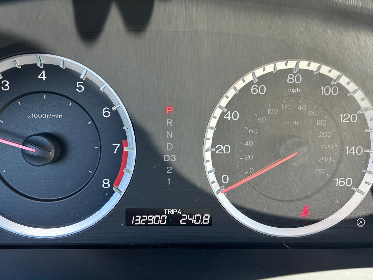 Honda Accord LX sedan AT 2012