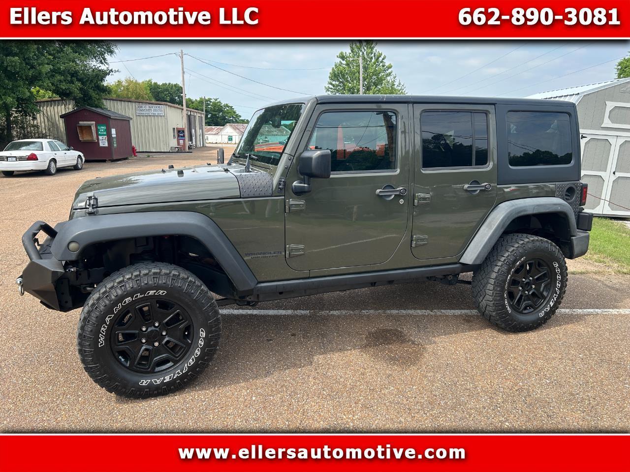 Jeep Wrangler Unlimited 4WD 4dr Willys Wheeler 2016