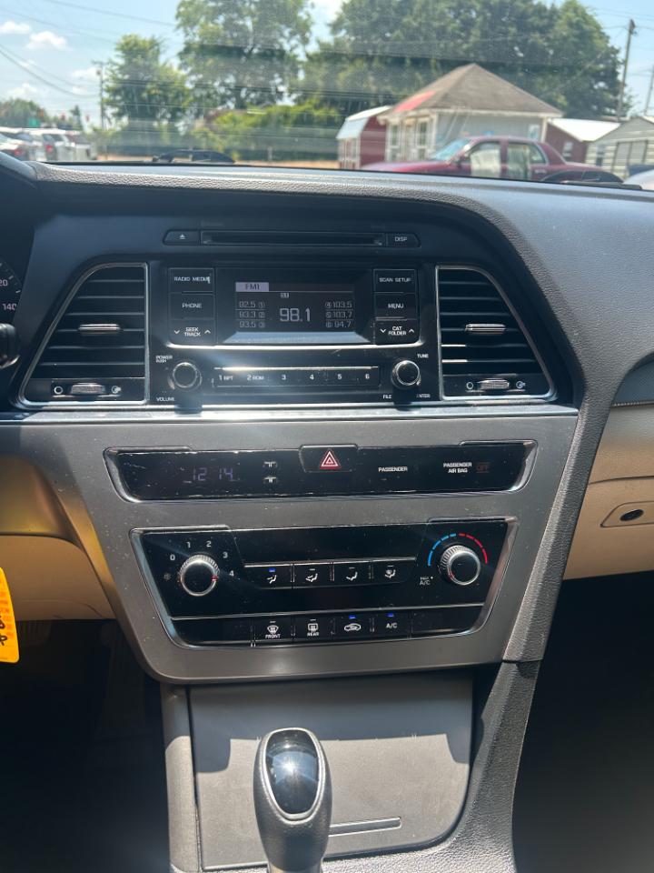 Hyundai Sonata 2.4L PZEV 2017