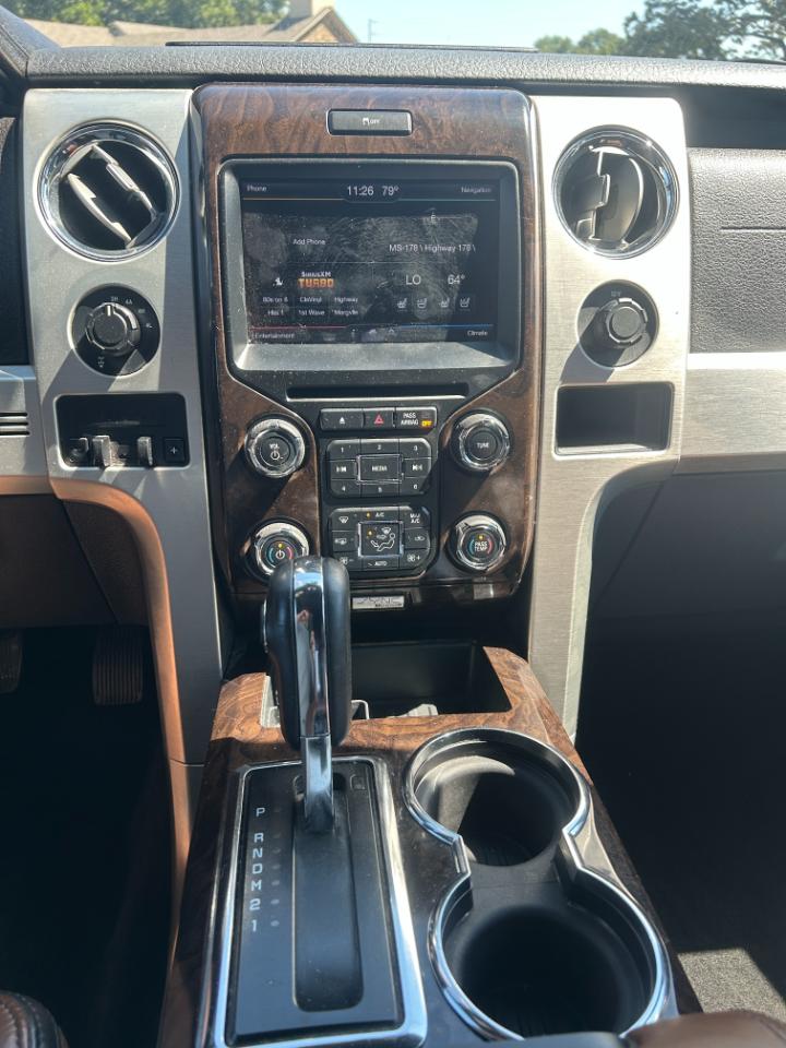 Ford F-150 4WD SuperCrew 145" Platinum 2013