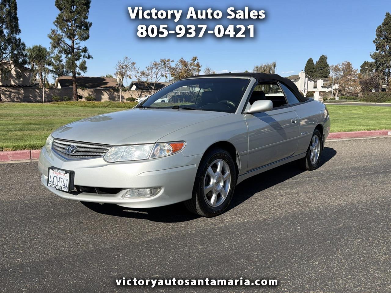 Toyota Camry Solara SE Convertible 2002