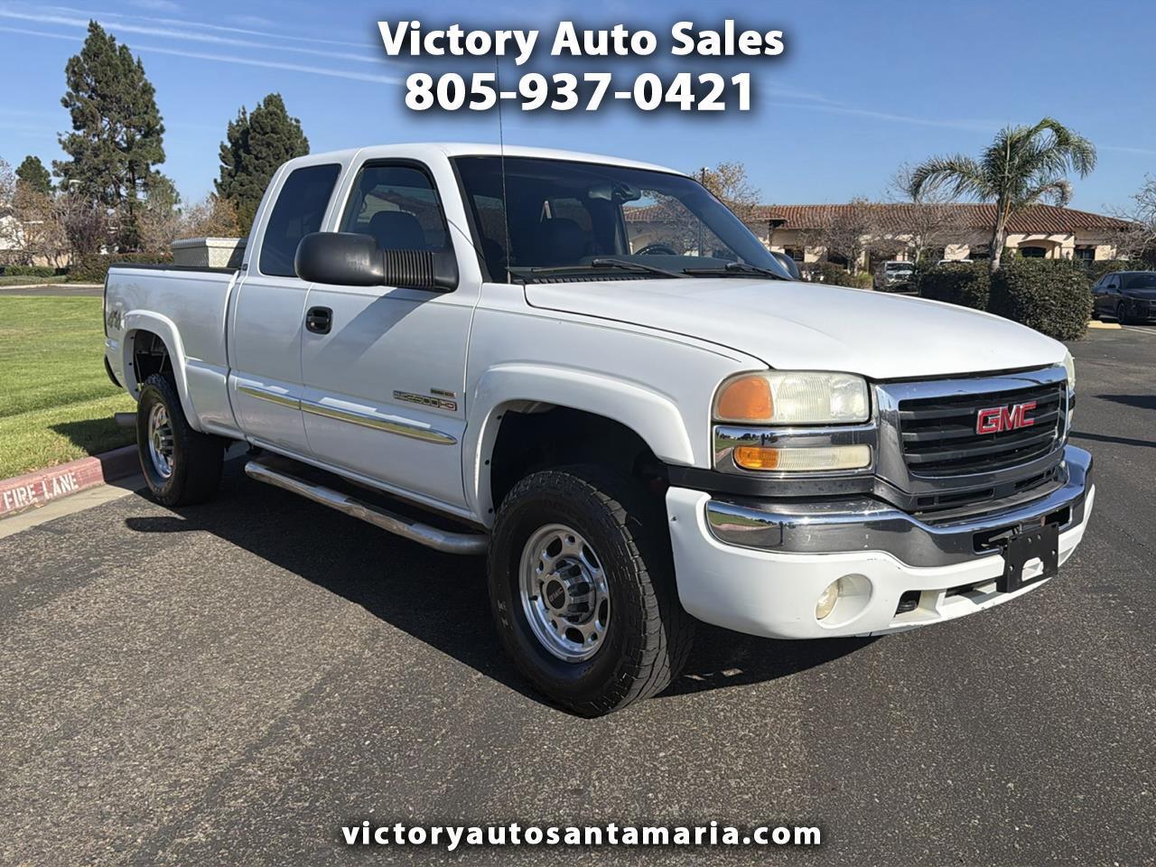 GMC Sierra 2500HD SLE Ext. Cab Long Bed 4WD 2004