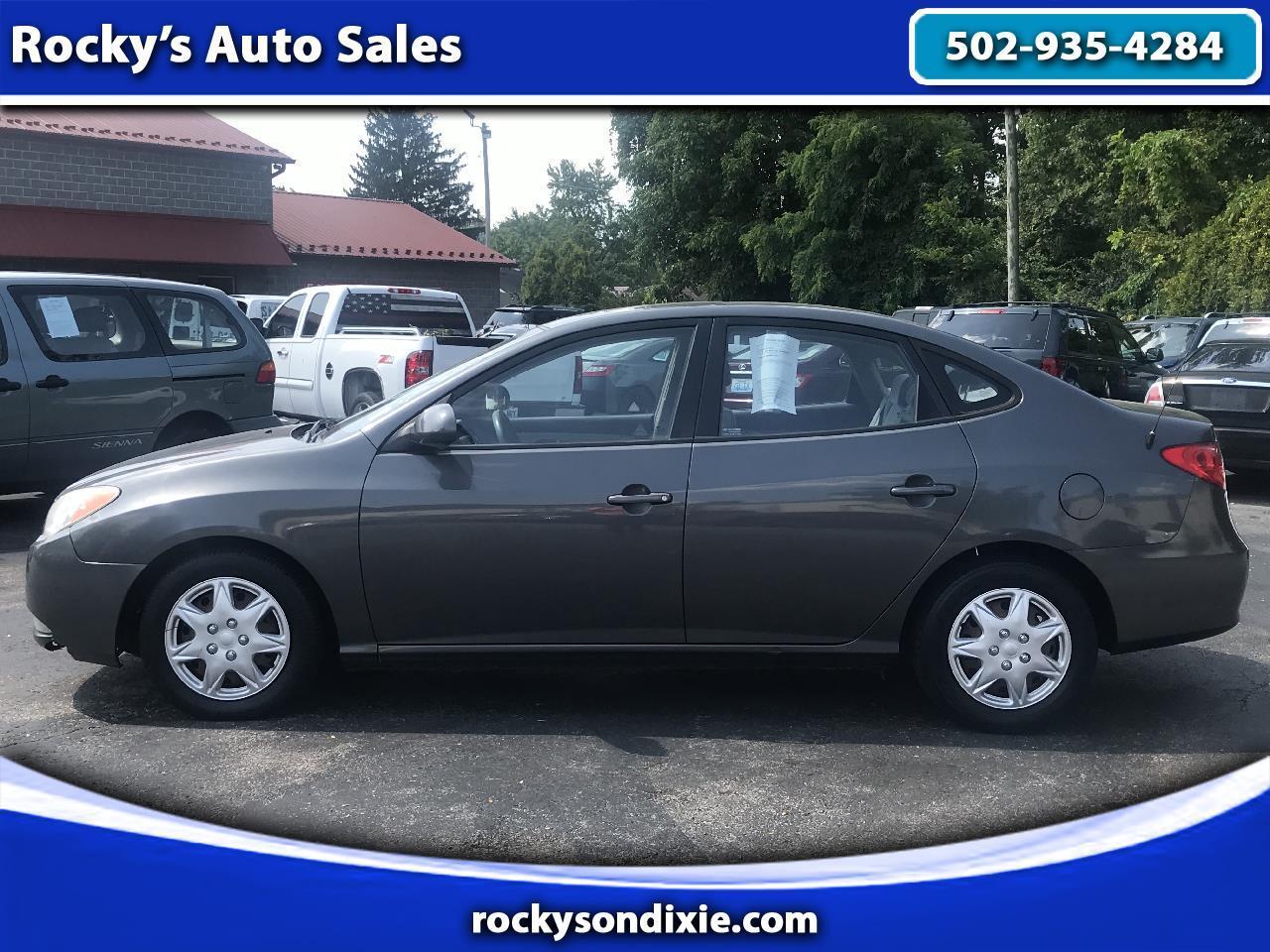 Buy Here Pay Here 2007 Hyundai Elantra 4dr Sdn Manual Gls Ltd Avail For Sale In Louisville Ky 40258 Rocky S Auto Sales