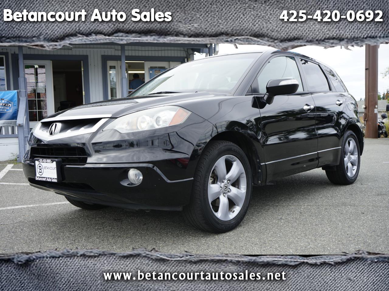 Used 2009 Acura Rdx Awd 4dr Tech Pkg For Sale In Lynnwood Wa 98087 Betancourt Auto Sales