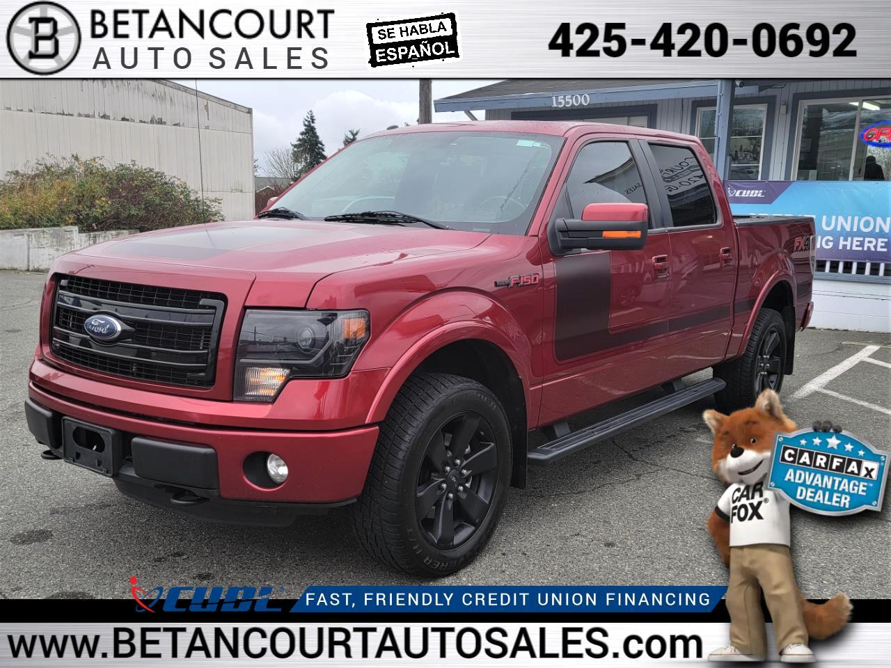 2013 Ford F-150 4WD SuperCrew 157" FX4