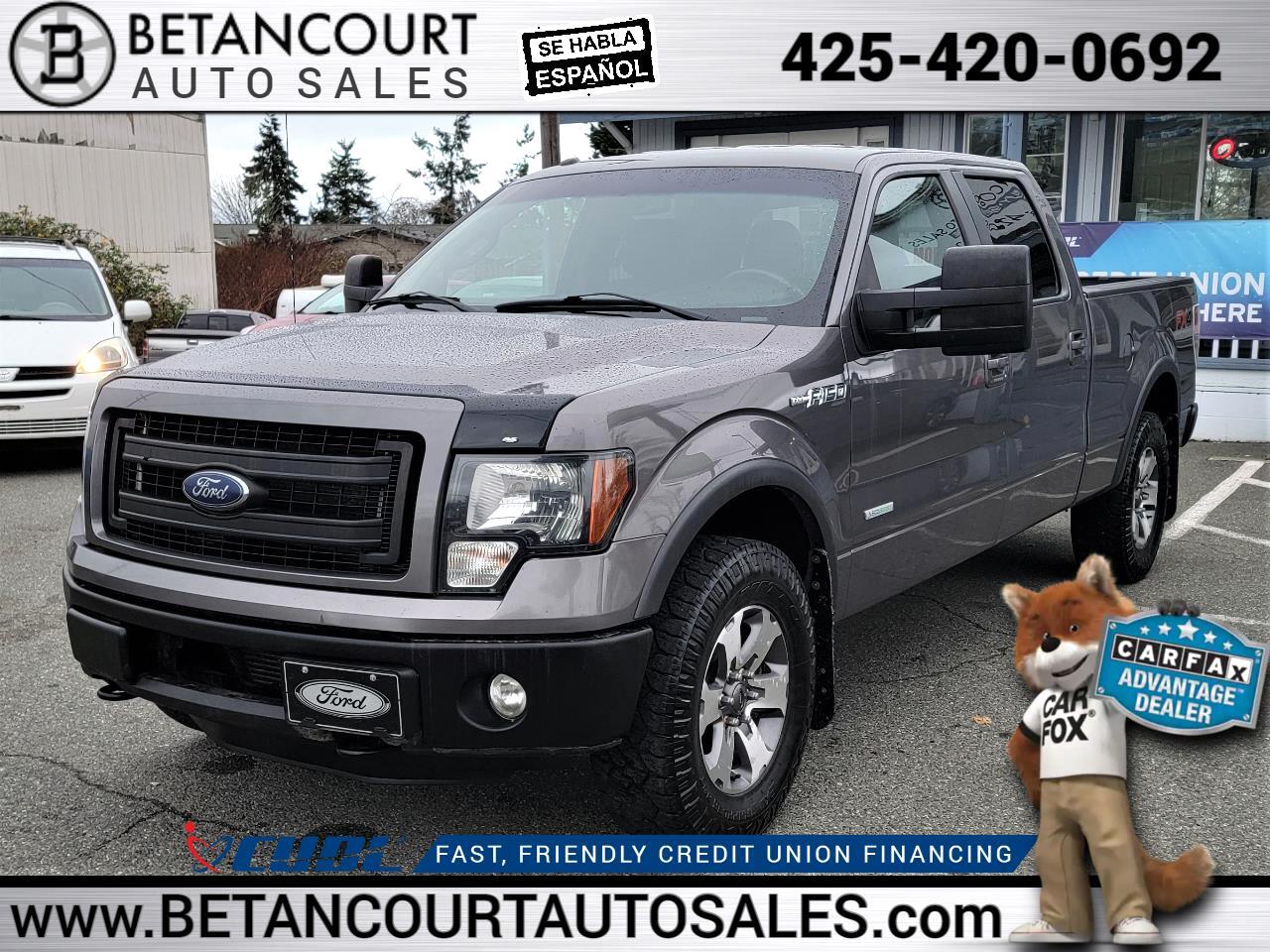 2013 Ford F-150 FX4 SuperCrew 6.5-ft Box 4WD