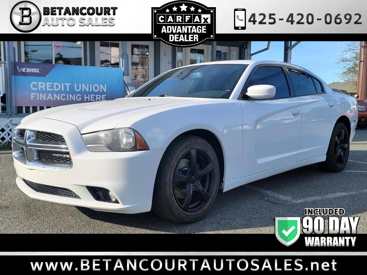 2013 Dodge Charger 4dr Sdn SXT RWD