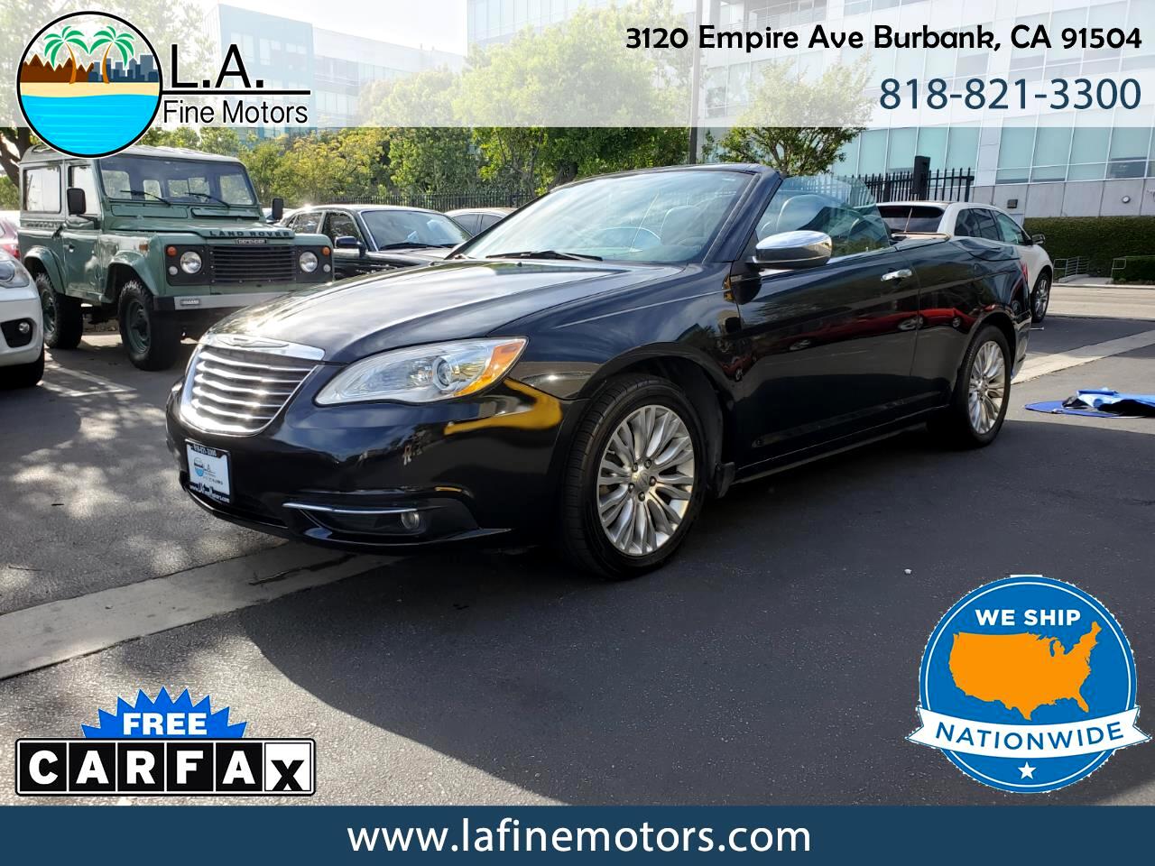 Chrysler 200 Limited Convertible 2013