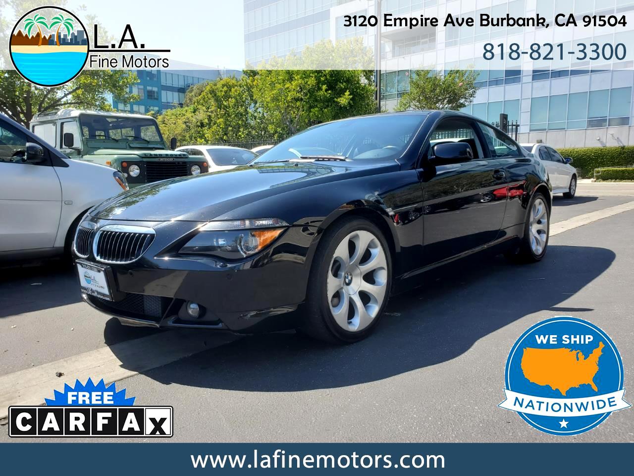 BMW 6-Series 650i Coupe 2007