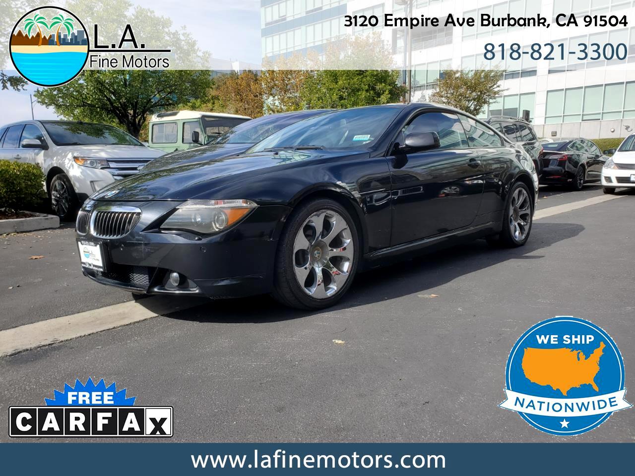 BMW 6-Series 650i Coupe 2006