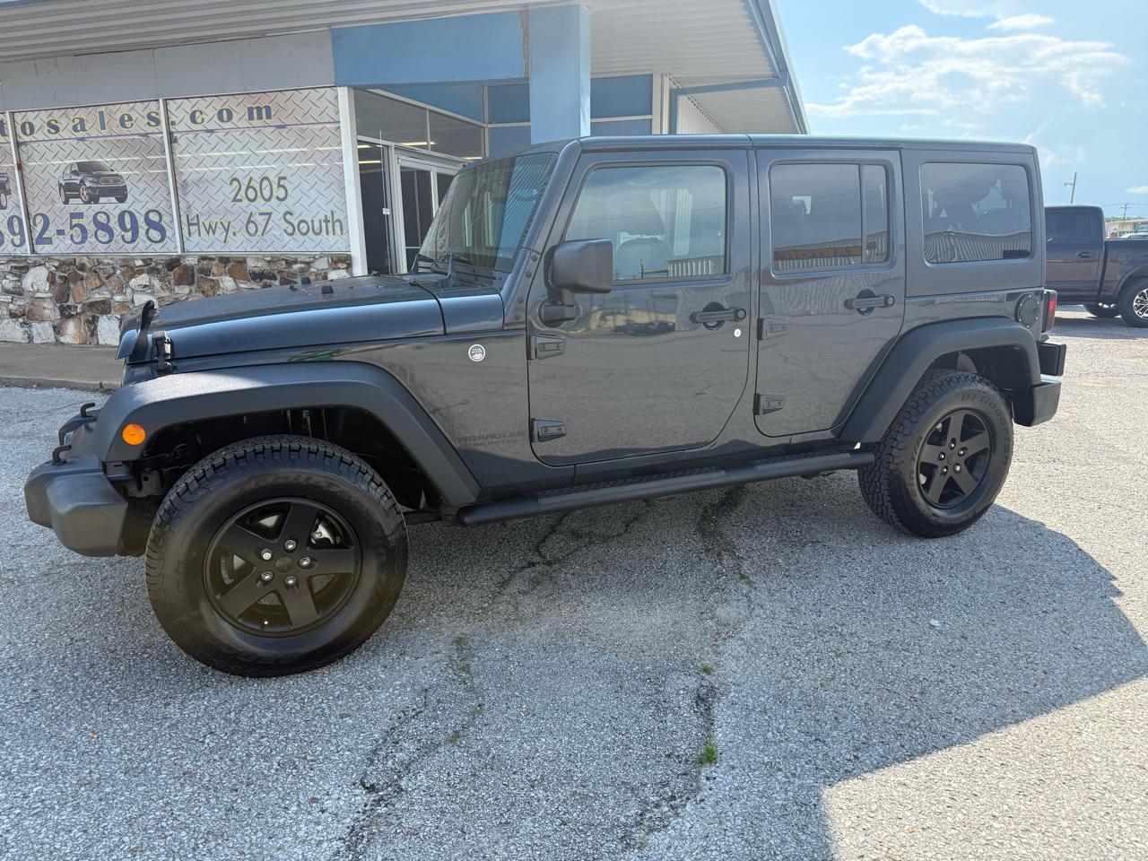 Jeep Wrangler Unlimited Big Bear 4x4 *Ltd Avail* 2017