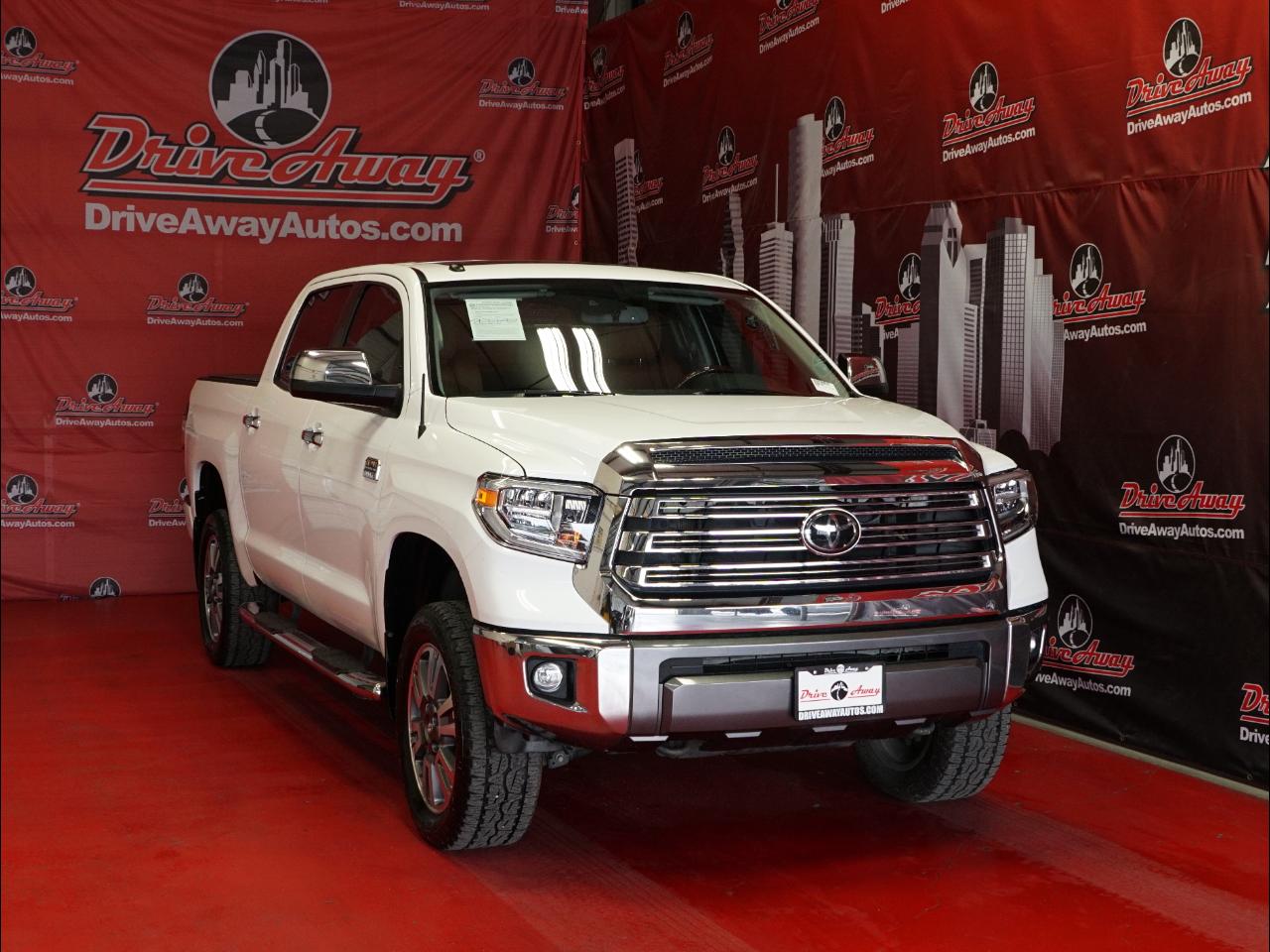 Toyota Tundra 4WD 1794 Edition CrewMax 5.5' Bed 5.7L (Natl) 2019