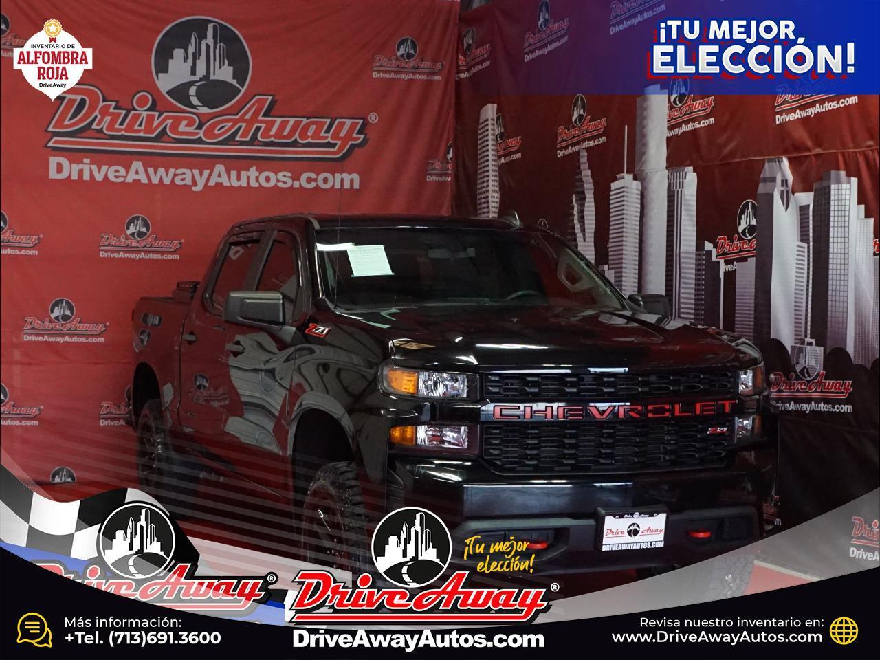 Chevrolet Silverado 1500 4WD Crew Cab 147" Custom Trail Boss 2020