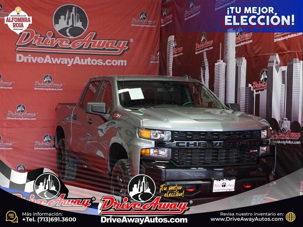 Chevrolet Silverado 1500 4WD Crew Cab 147" Custom Trail Boss 2021
