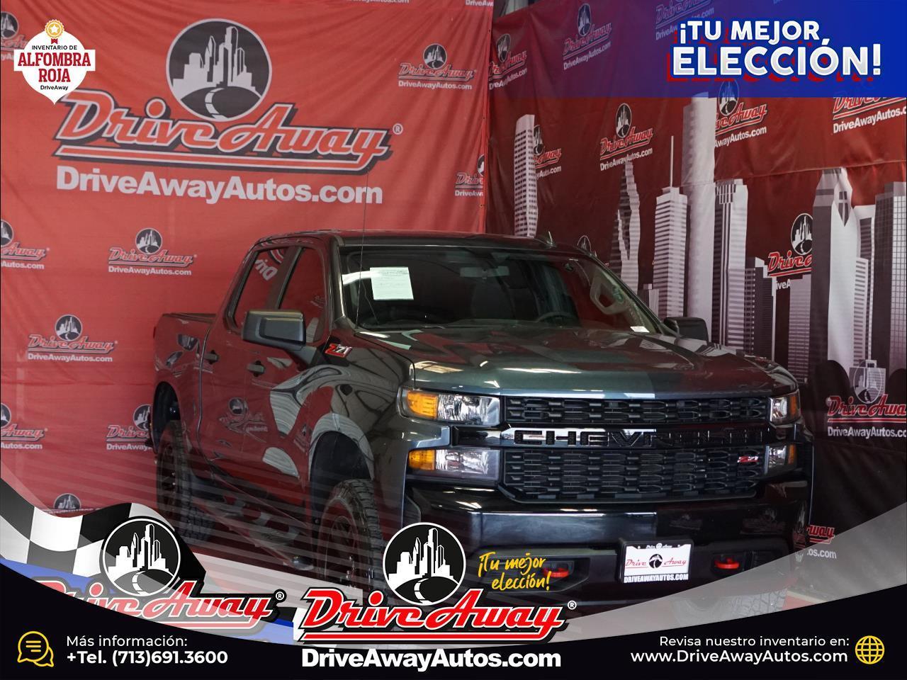 Chevrolet Silverado 1500 4WD Crew Cab 147" Custom Trail Boss 2020
