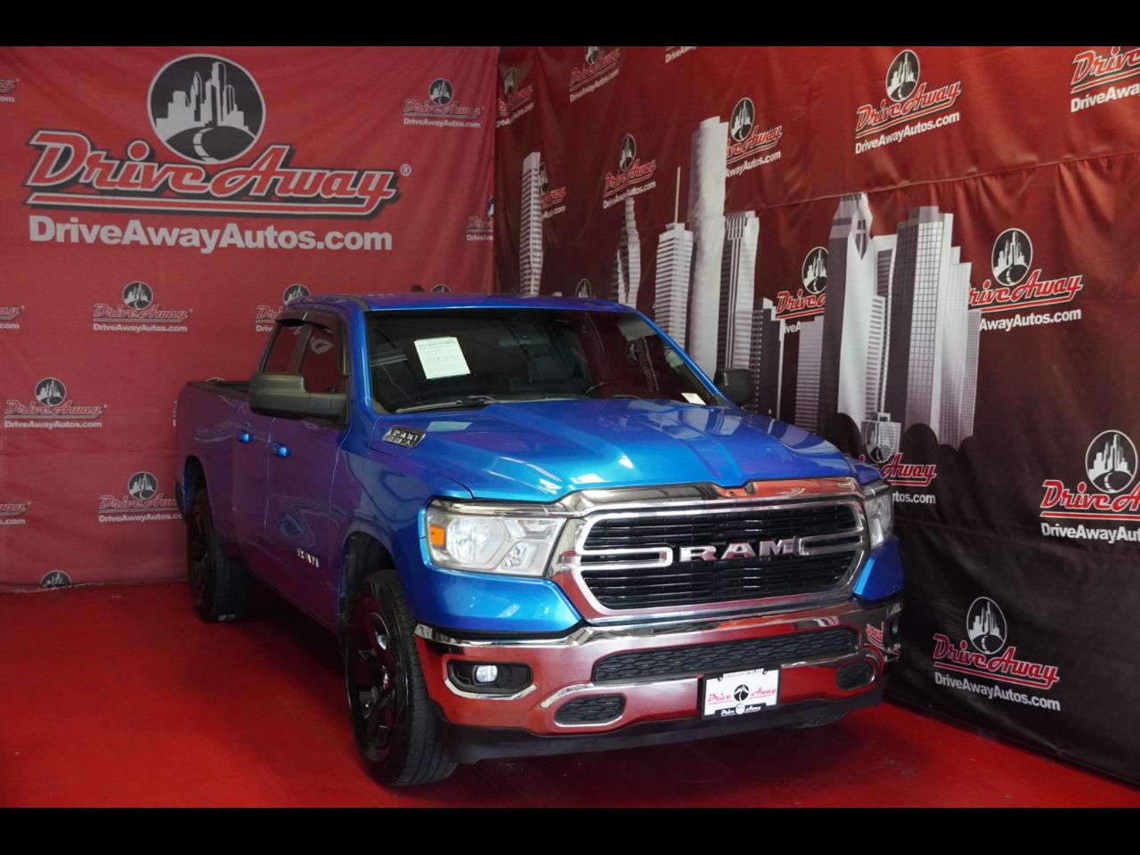 RAM 1500 Big Horn 4x4 Quad Cab 6'4" Box 2021