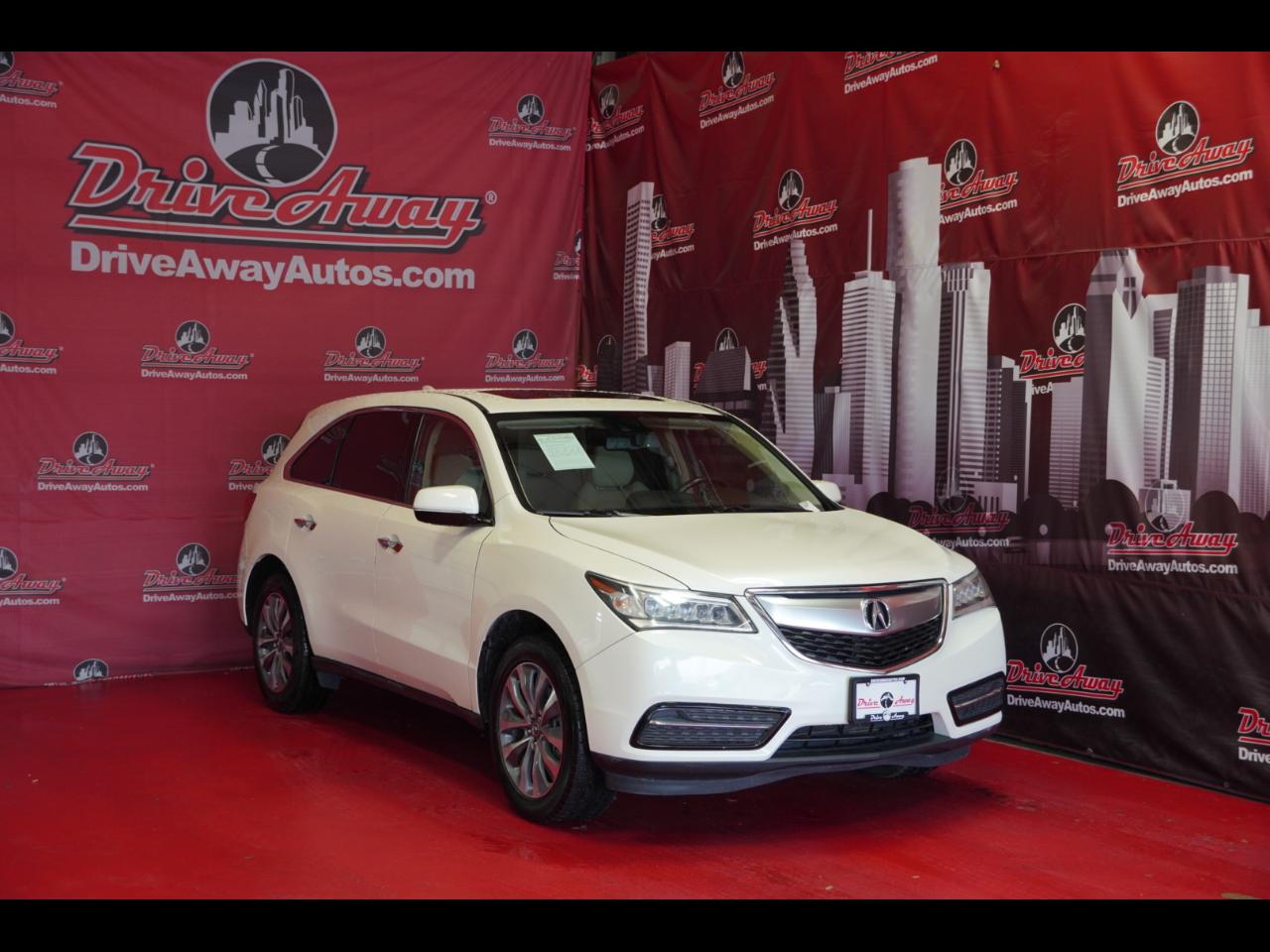 Acura MDX SH-AWD 4dr Tech Pkg 2015