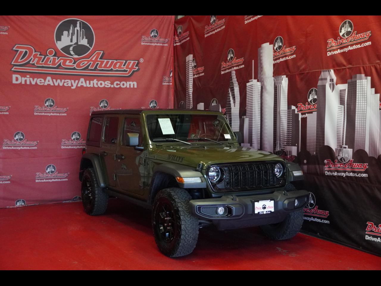 2024 Jeep Wrangler Willys 4 Door 4x4