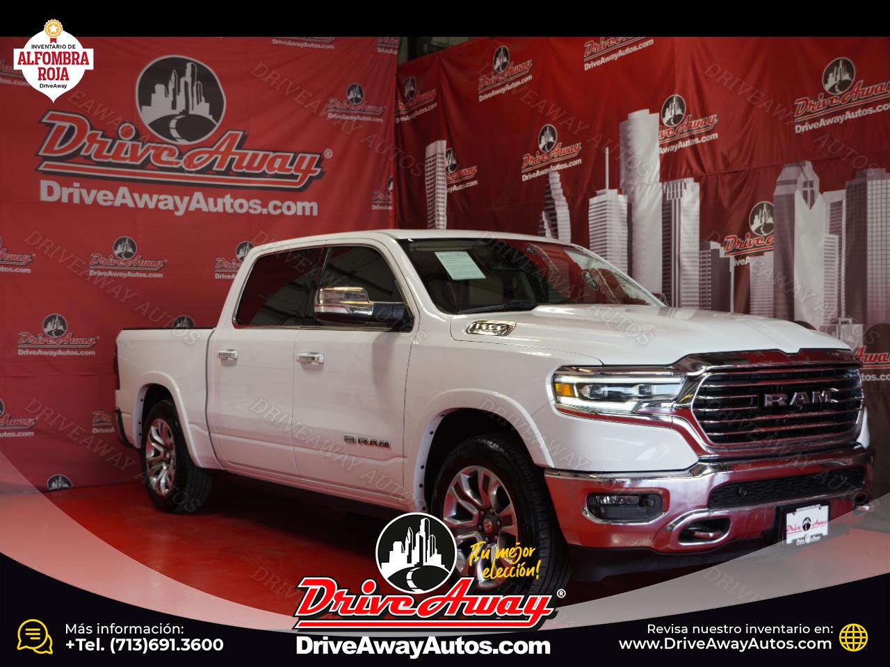 2020 RAM 1500 Longhorn 4x2 Crew Cab 5'7" Box