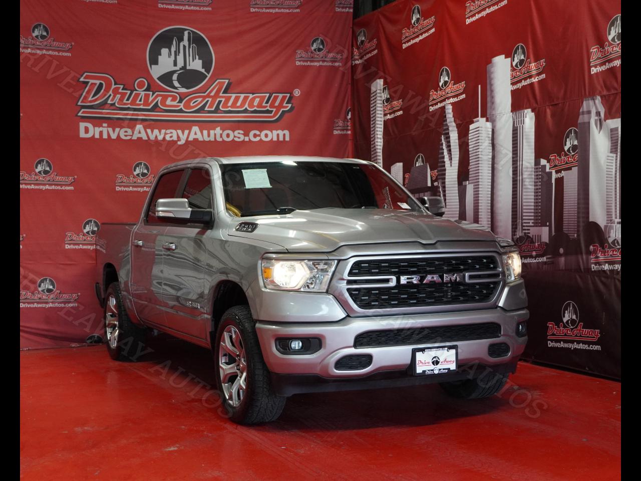 2022 RAM 1500 Big Horn 4x2 Crew Cab 5'7" Box
