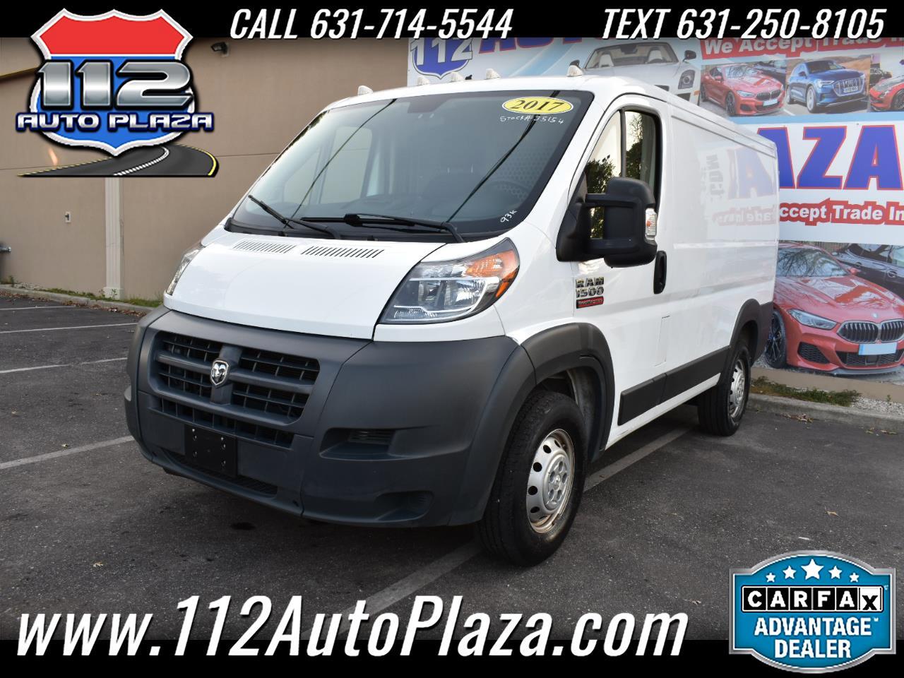 Used 2017 Ram Promaster Cargo Van 1500 Low Roof 118 Wb For