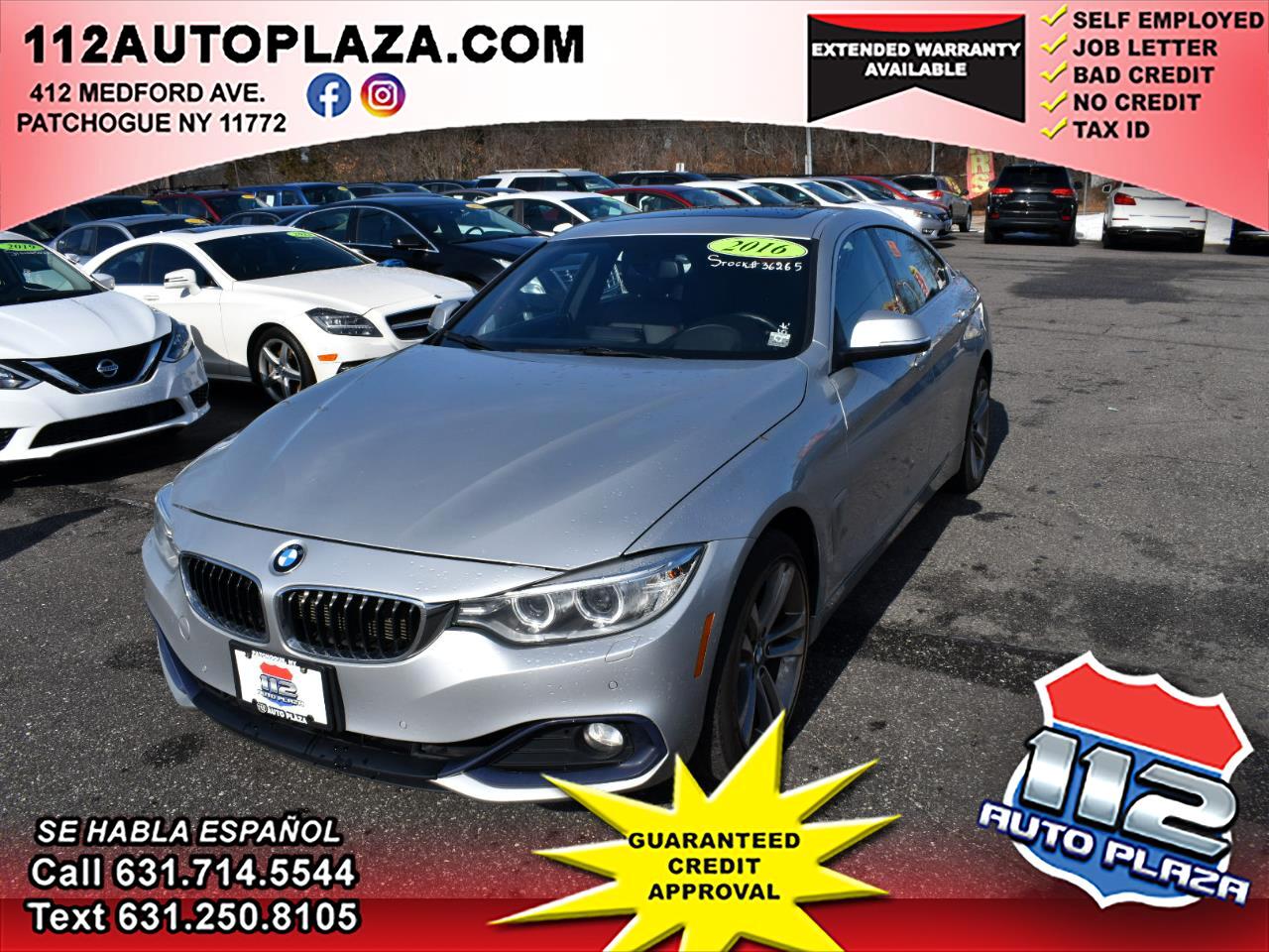 BMW 4 Series 4dr Sdn 428i xDrive AWD Gran Coupe SULEV 2016