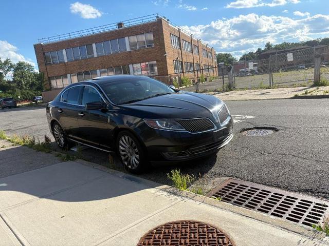 Black 2015 Lincoln MKS Sedan All-Wheel Drive Automatic