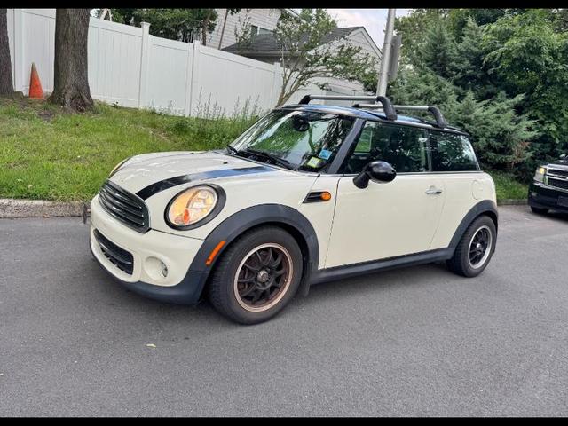 White 2012 MINI Cooper Hatchback Front-Wheel Drive Automatic