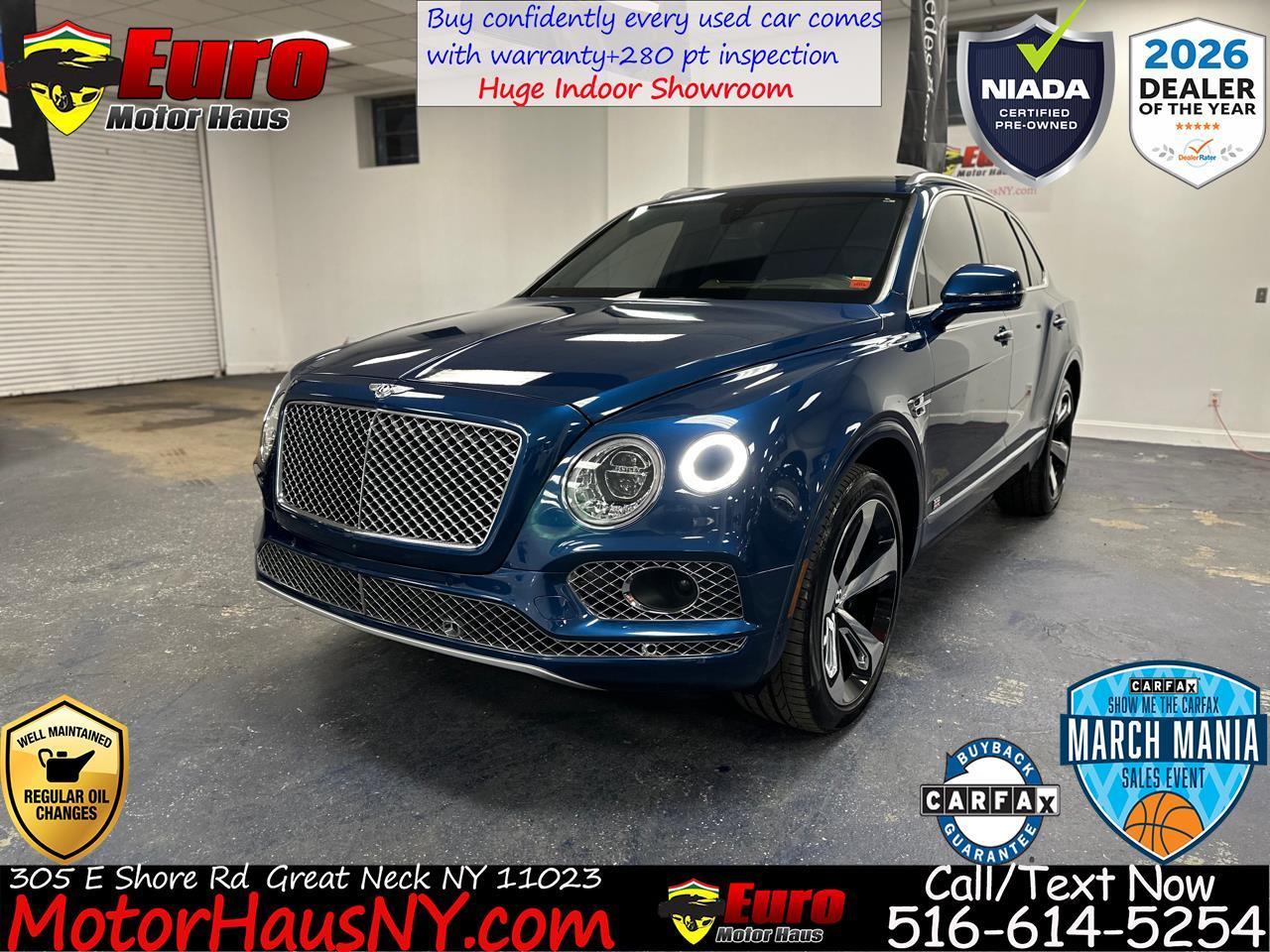2018 Bentley Bentayga W12 Signature Edition w Mulliner