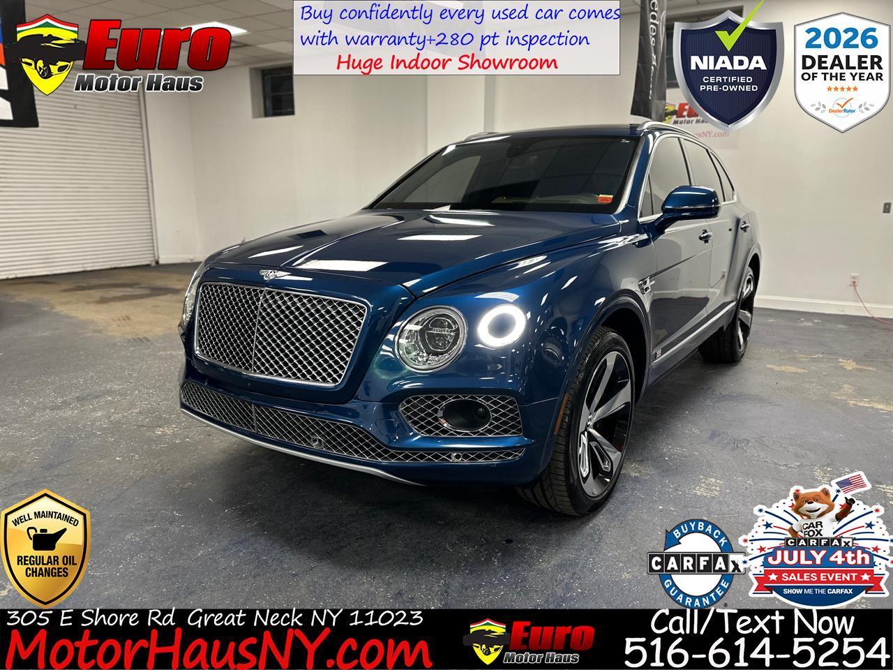 2018 Bentley Bentayga W12 Signature Edition w Mulliner