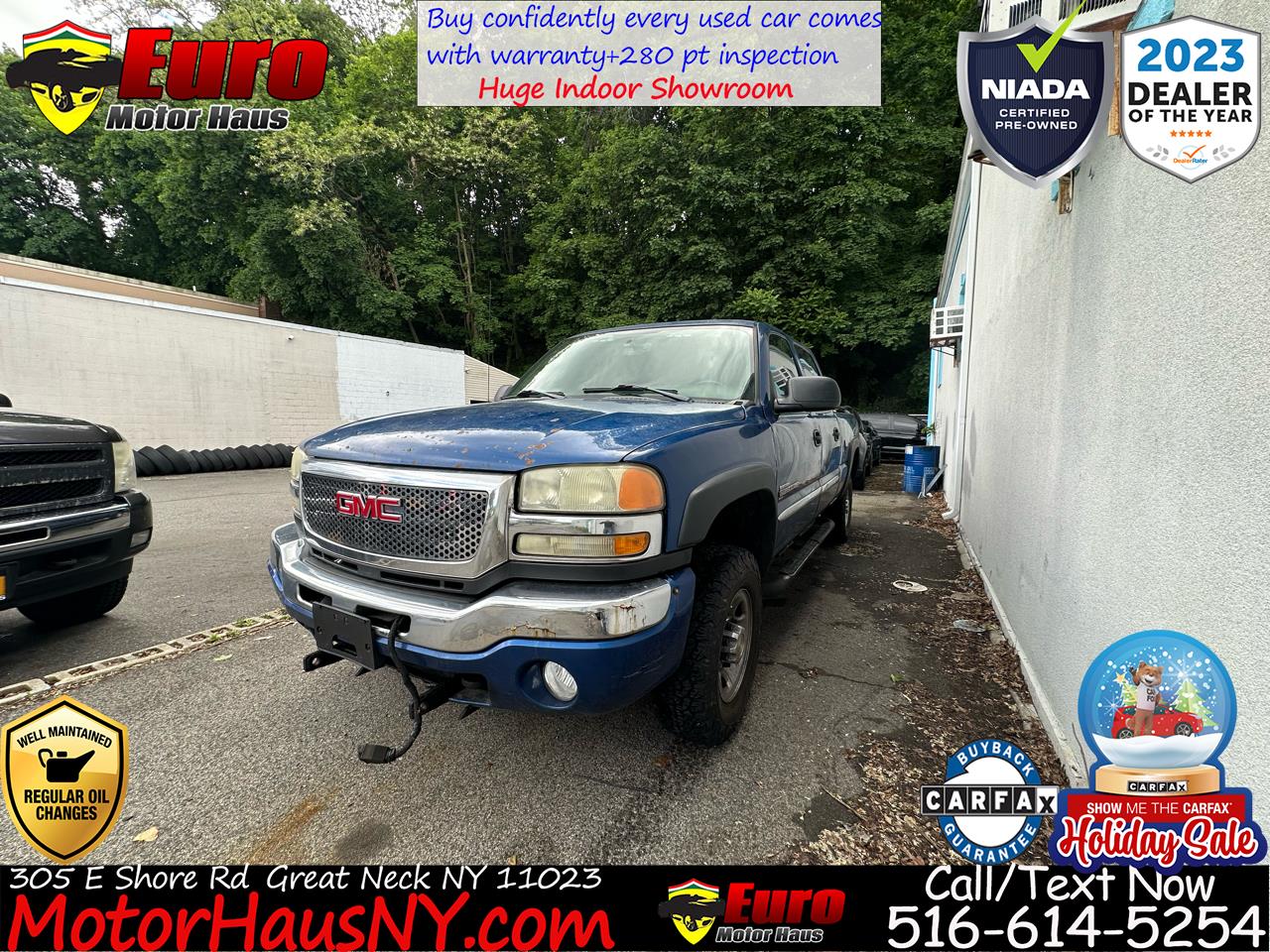 2004 GMC Sierra 2500HD SLE Crew Cab Short Bed 4WD