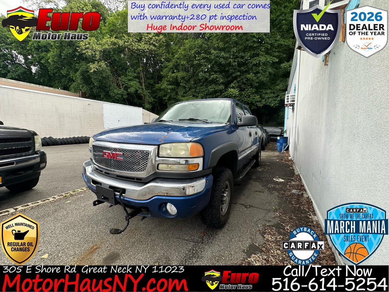 2004 GMC Sierra 2500HD SLE Crew Cab Short Bed 4WD