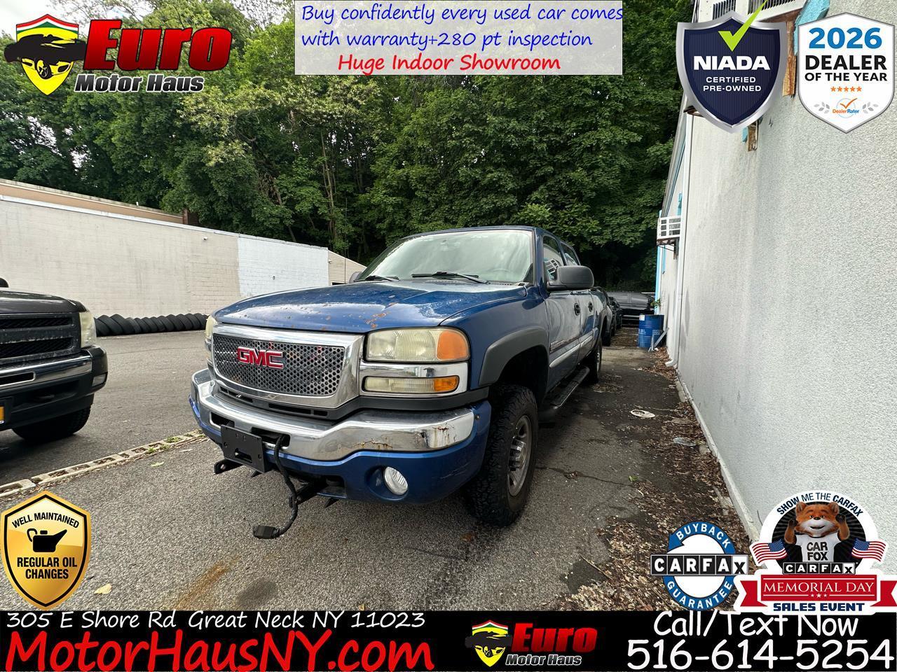 2004 GMC Sierra 2500HD SLE Crew Cab Short Bed 4WD