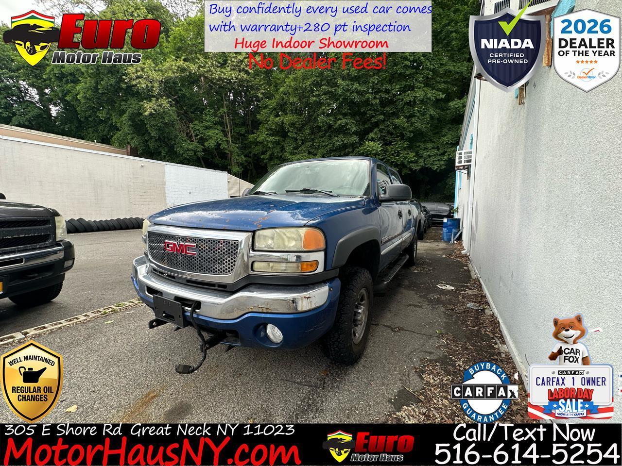 2004 GMC Sierra 2500HD SLE Crew Cab Short Bed 4WD