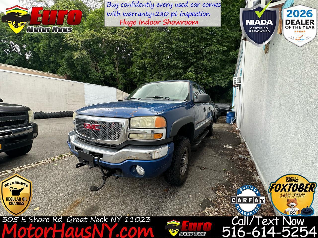 2004 GMC Sierra 2500HD SLE Crew Cab Short Bed 4WD