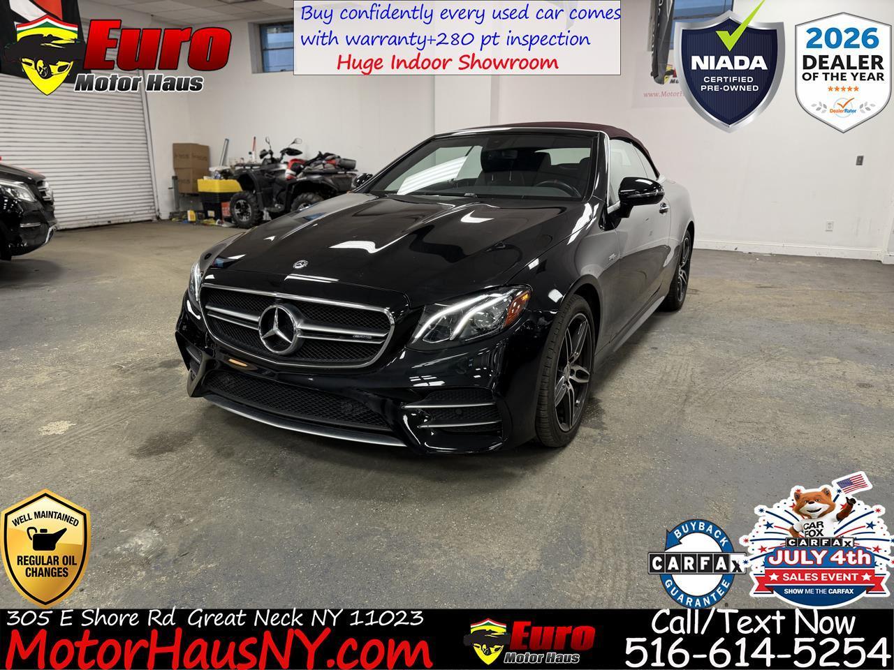 Mercedes-Benz E-Class AMG E 53 Convertible 2019