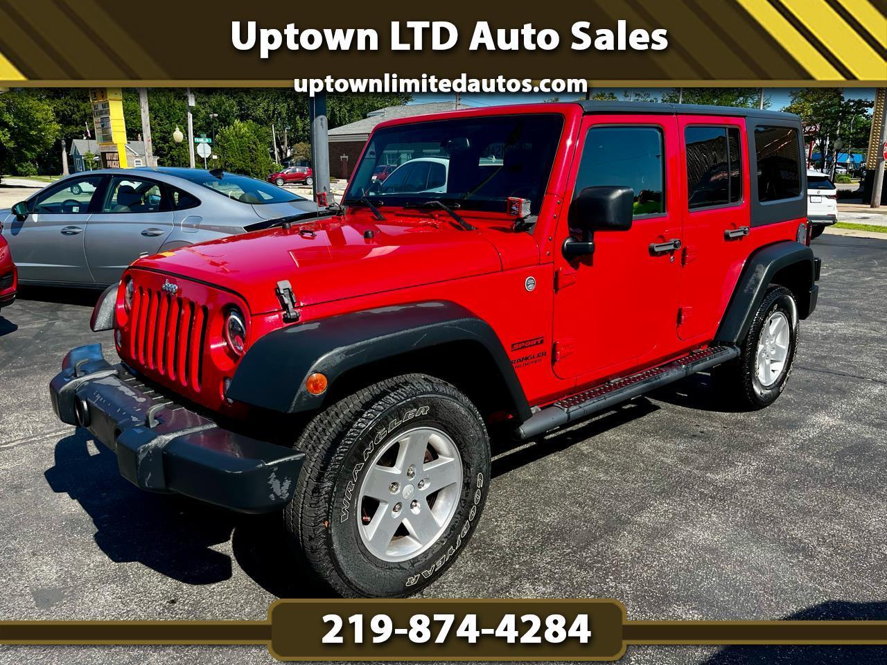 2014 Jeep Wrangler Unlimited 4WD 4dr Sport