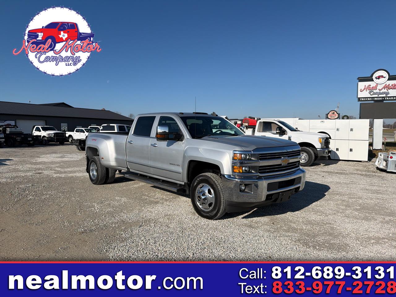 2016 Chevrolet Silverado 3500HD LTZ Crew Cab 4WD