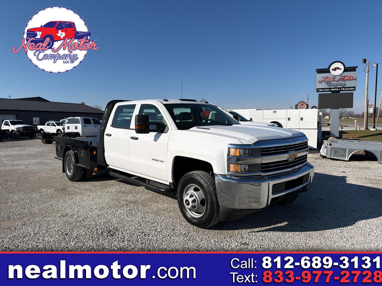 2015 Chevrolet Silverado 3500HD Work Truck Crew Cab 4WD